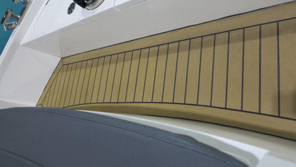 Sealine 330 Ambassador pvc synthetic teak deck- Free sample and quote request