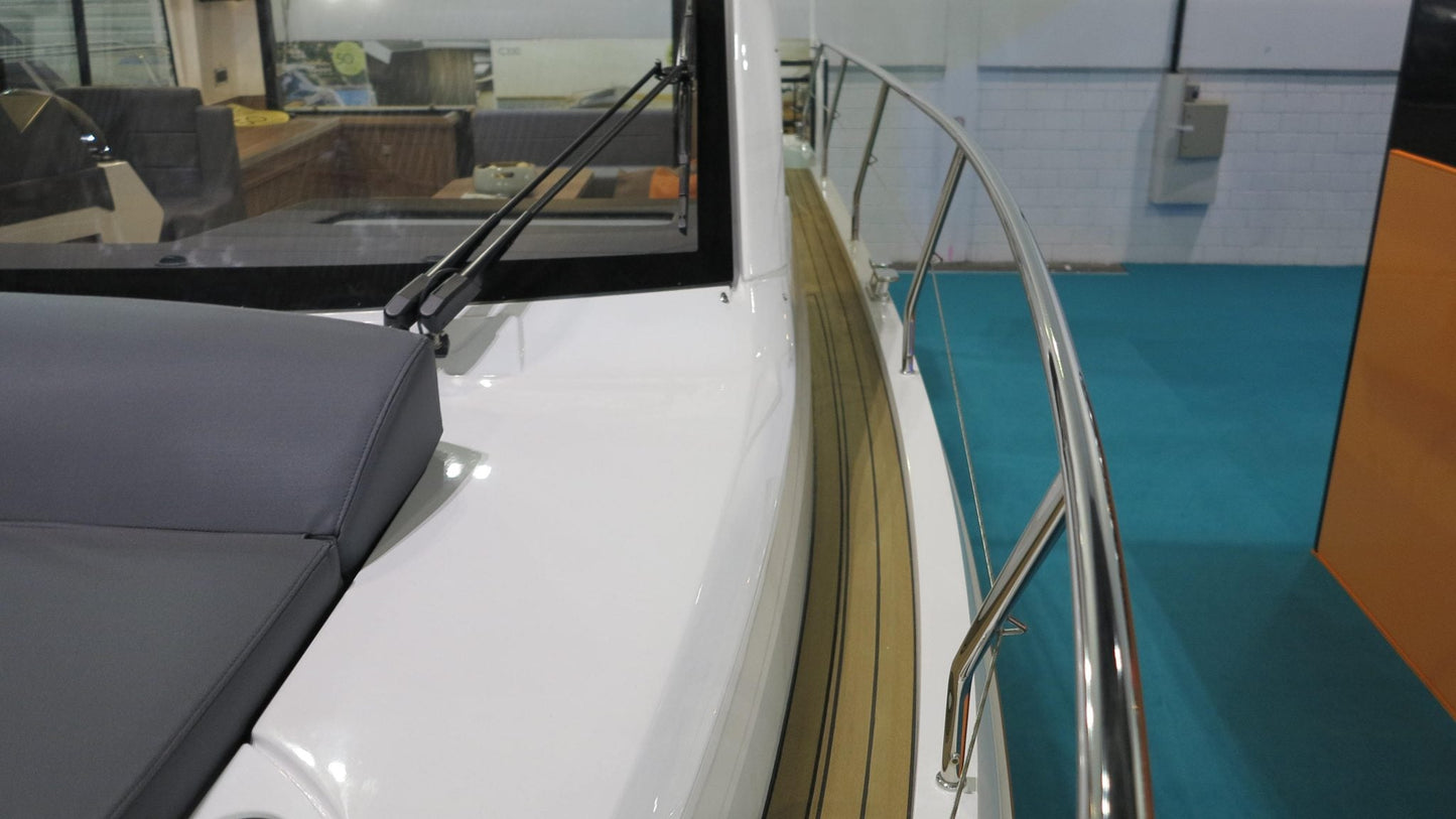 Sealine 330 Ambassador pvc synthetic teak deck- Free sample and quote request