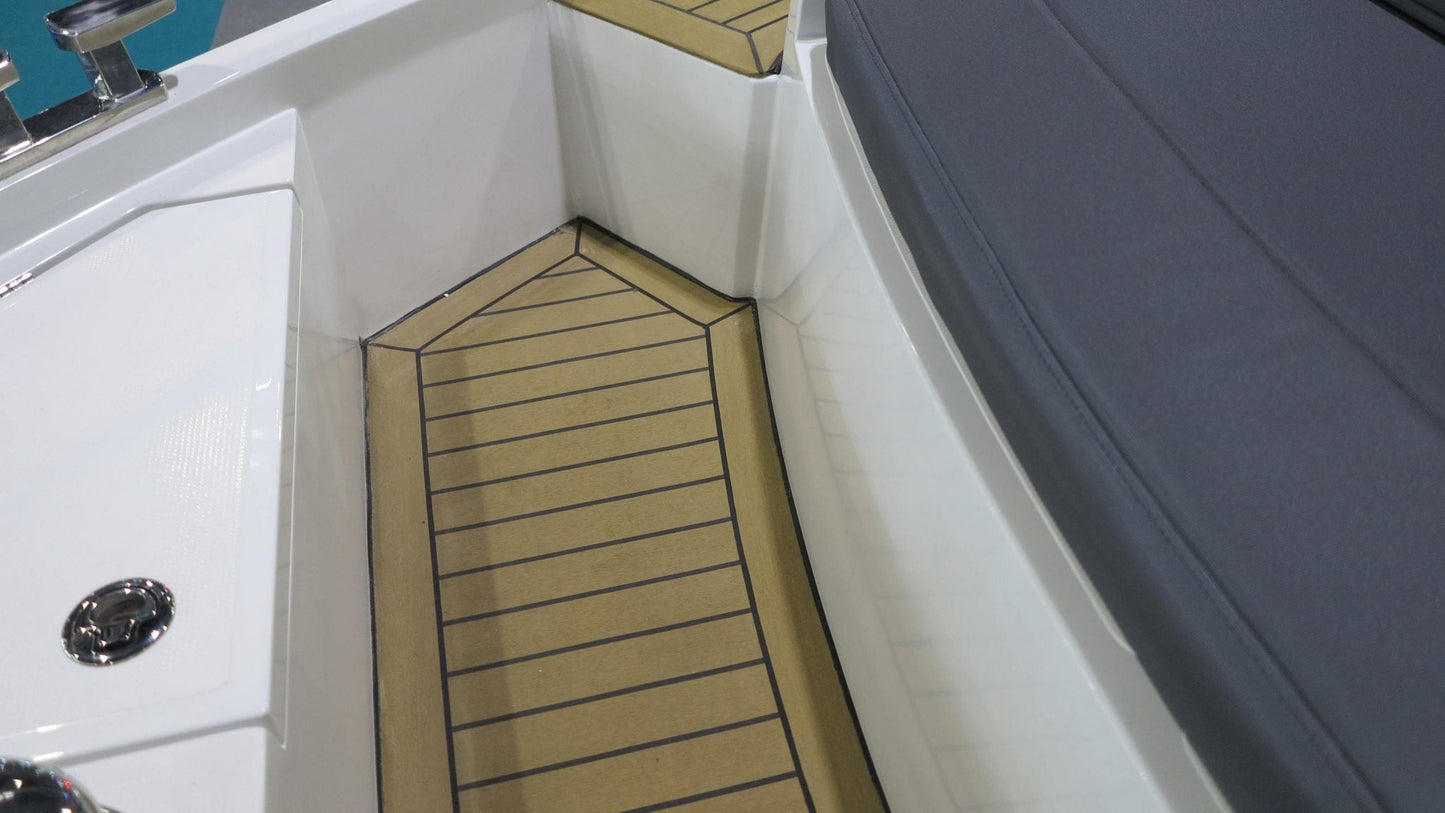 Sealine 330 Ambassador pvc synthetic teak deck- Free sample and quote request