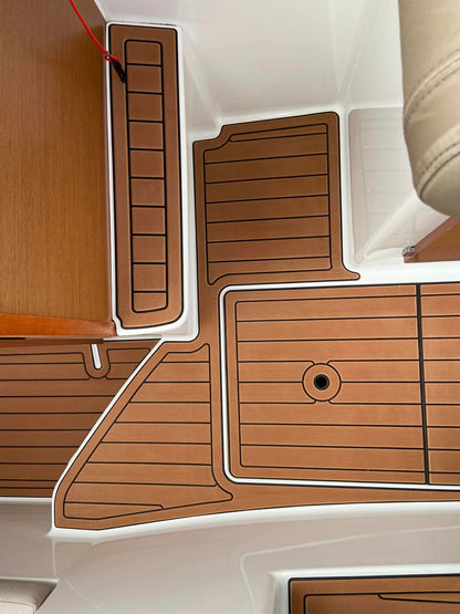 Teektrue approved EVA foam decks for fitting by certified fitters