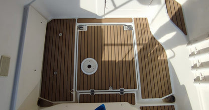 Quicksilver 650 Weekender pvc synthetic teak deck- Free sample and quote request