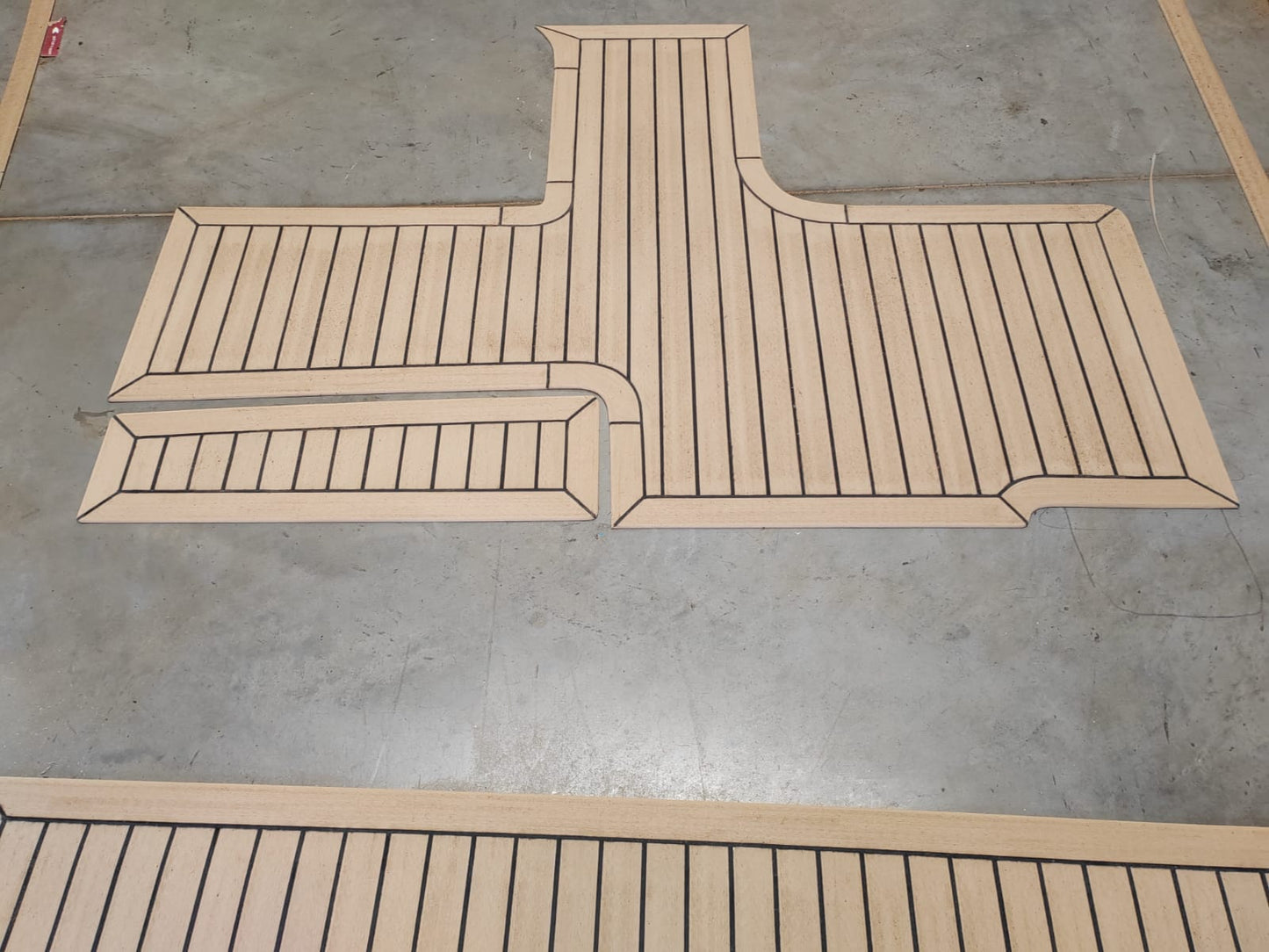 Fairline Targa 29 pvc synthetic teak deck- Free sample and quote request