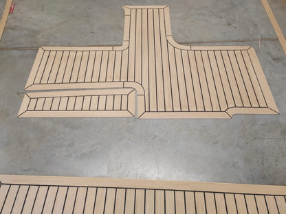 Fairline Targa 29 pvc synthetic teak deck- Free sample and quote request