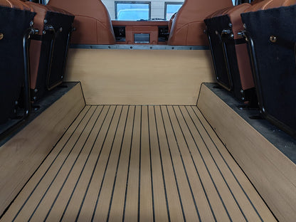 Land Rover 110 Defender pvc synthetic teak deck- Free sample and quote request
