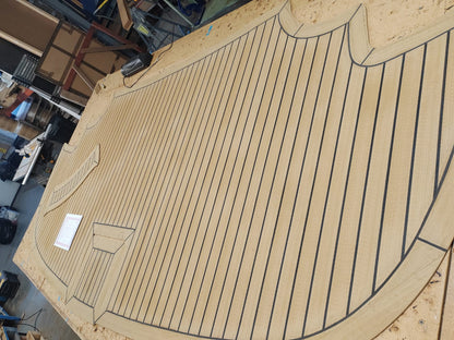 Doral 31 Intrigue pvc synthetic teak deck- Free sample and quote request