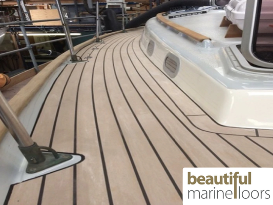 Freedom 33 pvc synthetic teak deck- Free sample and quote request