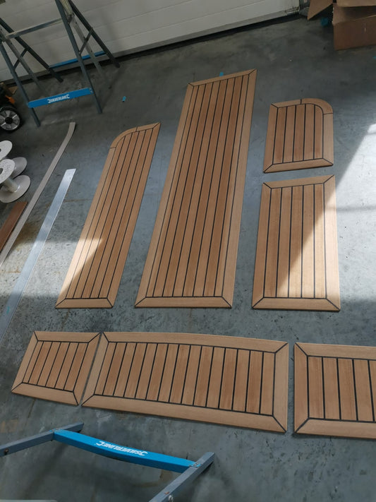 Dehler 41ds pvc synthetic teak deck- Free sample and quote request
