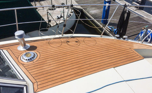 Broom 37 .pvc synthetic teak deck- Free sample and quote request