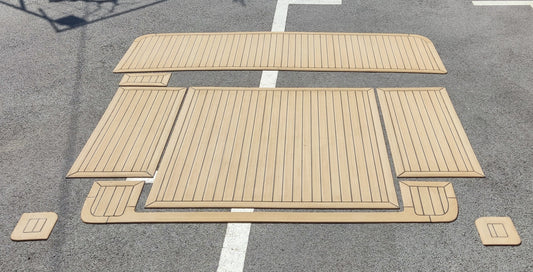 Bayliner 2858. pvc synthetic teak deck- Free sample and quote request