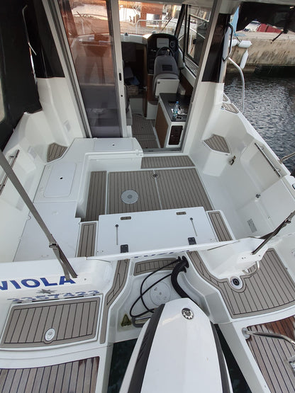Jeanneau Merry Fisher 795 S1 powerboat eva foam synthetic teak deck