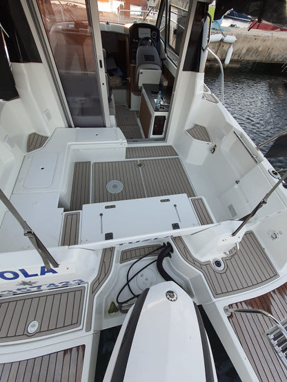 Jeanneau Merry Fisher 795 S1 powerboat eva foam synthetic teak deck