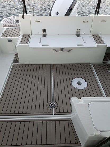 Jeanneau Merry Fisher 795 S1 powerboat eva foam synthetic teak deck