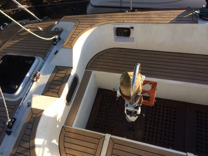 Westerly Corsair pvc synthetic teak deck- Free sample and quote request